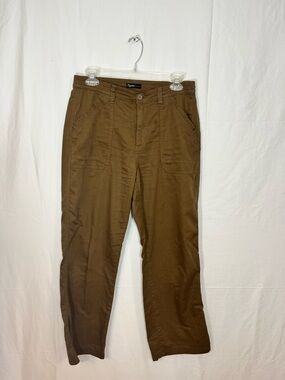 Supplies by Union Bay Utility Cargo Pants Brown Cotton Tencel Size 6 / 28W